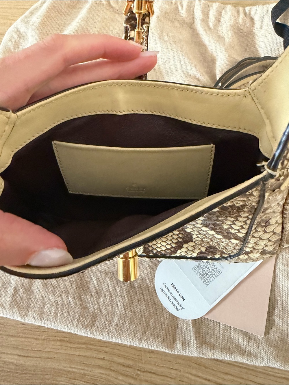 Gucci Mini Jackie Python Bag - Picture 8 of 8